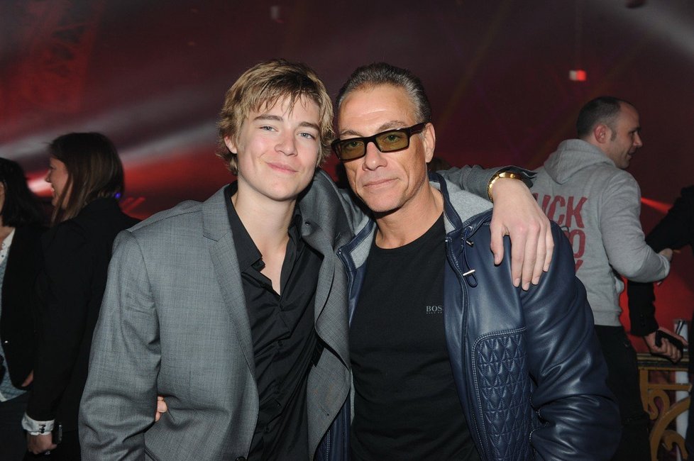 Jean-Claude van Damme se synem Nicholasem Van Varenbergem