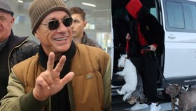 Jean-Claude (63) van Damme v Česku: Pejskům se do Prahy nechtělo!