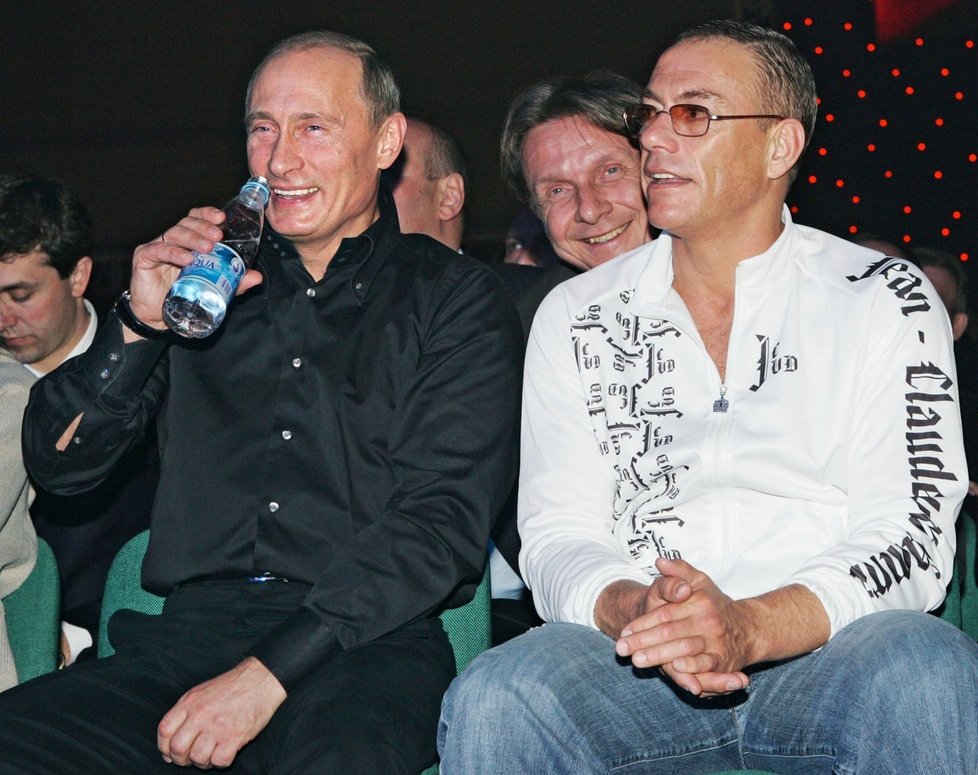 Jean-Claude van Damme a Vladimir Putin (2007)