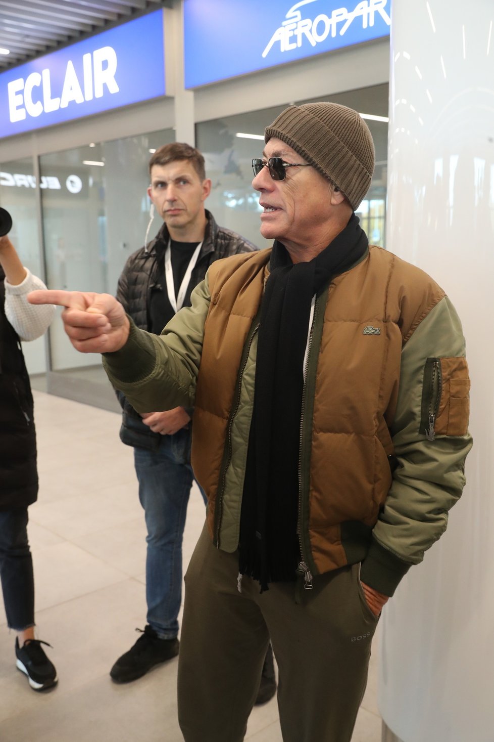 Jean-Claude van Damme v Praze (6. 11. 2023)