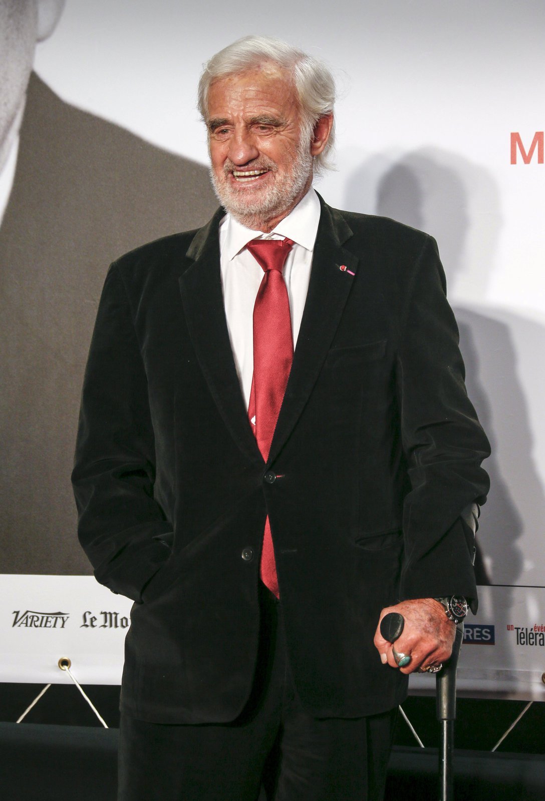 Jean-Paul Belmondo na snímku z roku 2015