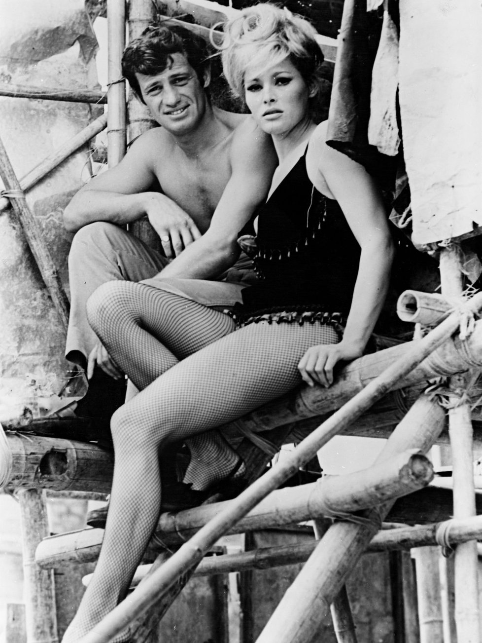 Belmondo a Bond girl Ursula Andressová