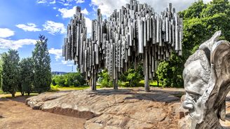 Unikátní památník v Helsinkách vznikl jako pocta hudebnímu skladateli Sibeliovi