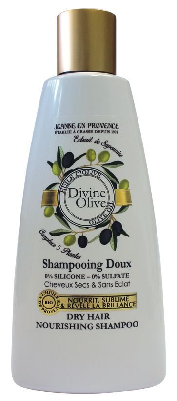 Vyživující šampon na suché vlasy Jeanne en Provence, 219 Kč (250 ml), koupíte na www.domdeco.cz