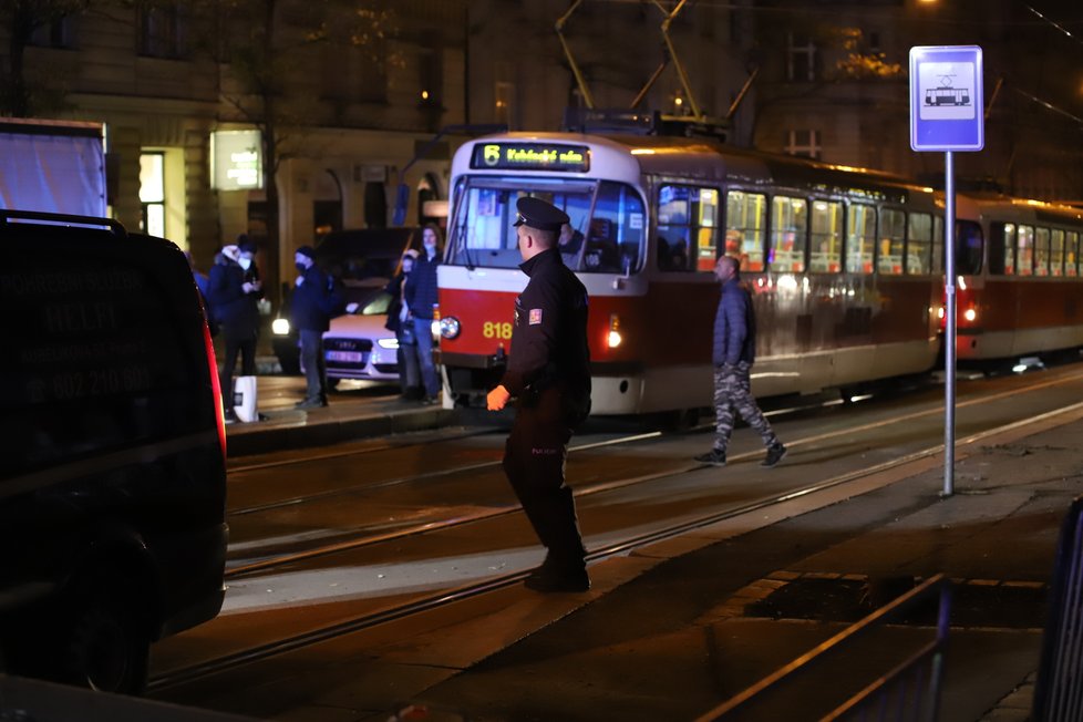 Na tramvajovou zastávku Ječná vjel automobil. Srazil přitom chodce, který utrpěl vážná zranění. Muž zraněním bohužel podlehl. Řidič, jenž nehodu způsobil, z místa odjel (2. listopadu 2021)!