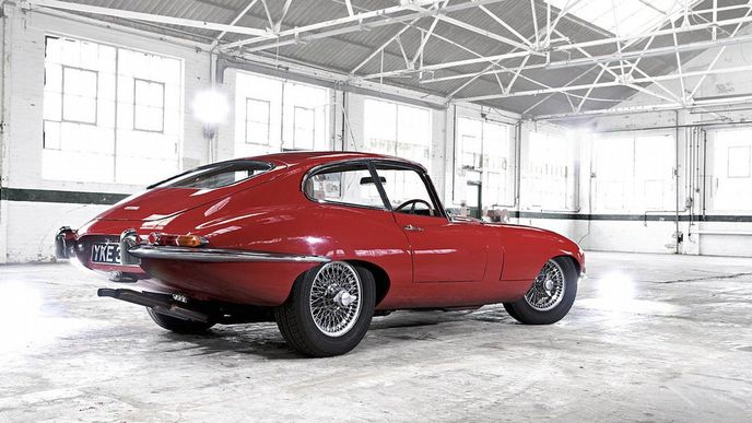 Jeden z modelů, do kterého můžete usednout jako zákazník Jaguar Heritage Experience