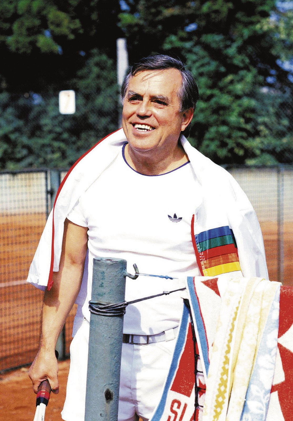 Antonín Jedlička tenis miloval. Na kurtu byl ve svém živlu.