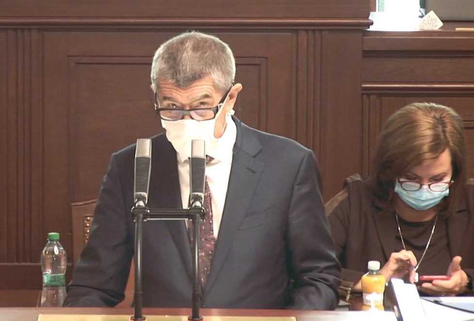 Andrej Babiš (ANO) žádal Sněmovnu o prodloužení stavu nouze kvůli pandemii koronaviru (7.4.2020)