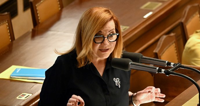 Mimořádná schůze Sněmovny: Ministryně financí Alena Schillerová (ANO)(6.5.2026)