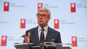 Jednání vlády: Karel Havlíček (ANO) na tiskovce