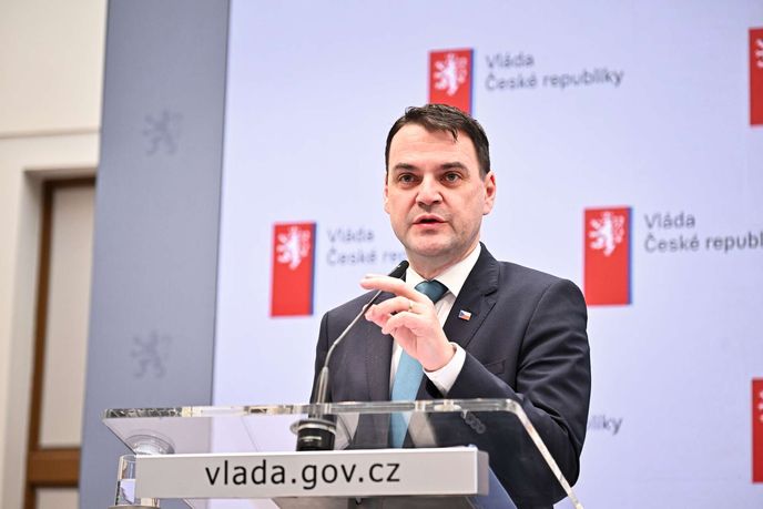Jednání vlády: Petr Macinka na tiskovce (2.3.2026) Jednání vlády: Petr Macinka na tiskovce (2.3.2026)