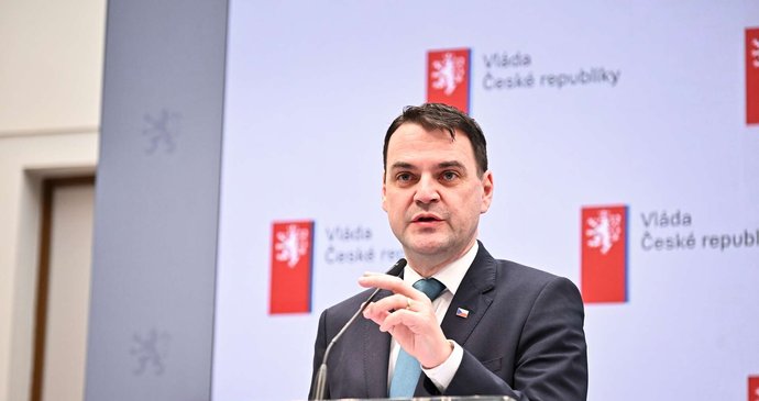 Jednání vlády: Petr Macinka na tiskovce (2.3.2026)