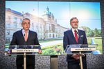 Jednání vlády: Ministr průmyslu a obchodu Jozef Síkela (za STAN) a premiér Petr Fiala (ODS) (14.9.2022)