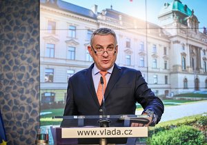 Jednání vlády:  Ministr průmyslu a obchodu Jozef Síkela (za STAN) (14.9.2022)