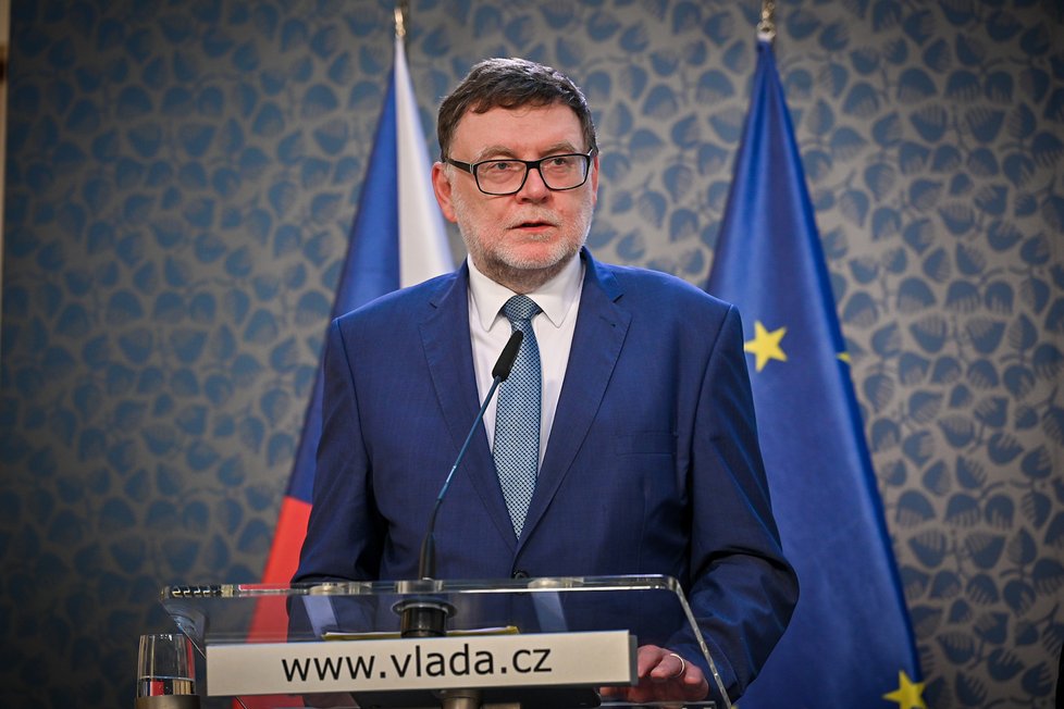 Jednání vlády: Ministr financí Zbyněk Stanjura (ODS) (14.9.2022)