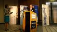 jednatel společnosti RWE Lubora Veleba při své prezentaci na energetické konferenci