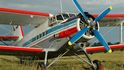 Jednomotorový dvouplošník Antonov An-2 v českých barvách