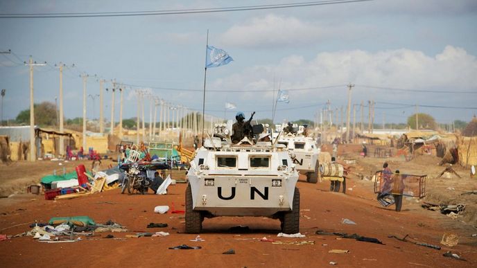Jednotky OSN (ilustrační foto)