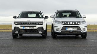 Jeep Avenger 1.2 Turbo vs. Suzuki Vitara 1.4 BoosterJet – Generační přetahovaná Jeep Avenger 1.2 Turbo vs. Suzuki Vitara 1.4 BoosterJet – Generační přetahovaná