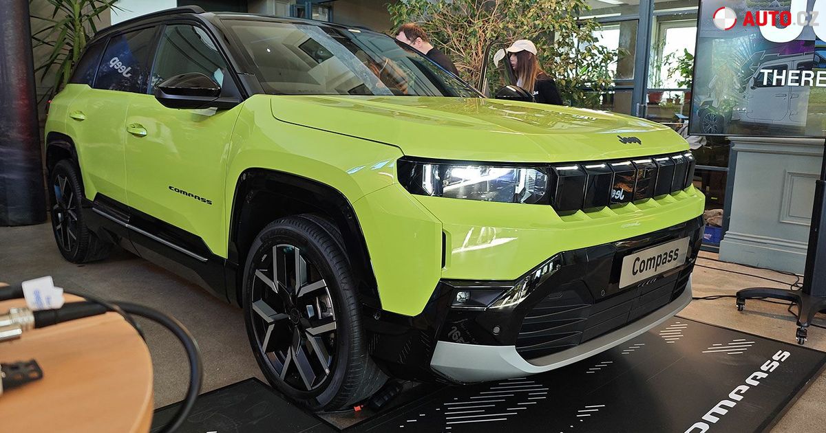 Nový Jeep Compass naživo: Známe ceny i objem kufru