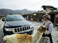 S Jeepem Grand Cherokee v Peru