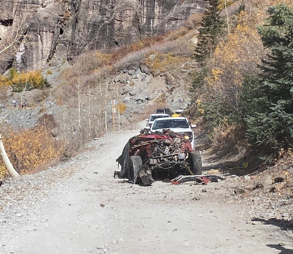 Jeep skončil na šrot.