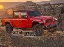 Jeep Gladiator prozrazen. Známe podobu nového Wrangleru pick-up i jeho motory