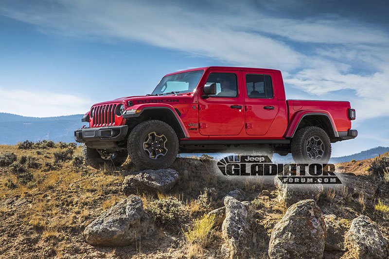 Jeep Gladiator 2020 leak