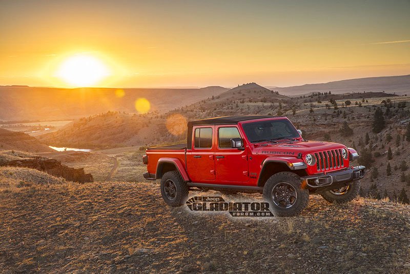 Jeep Gladiator 2020 leak