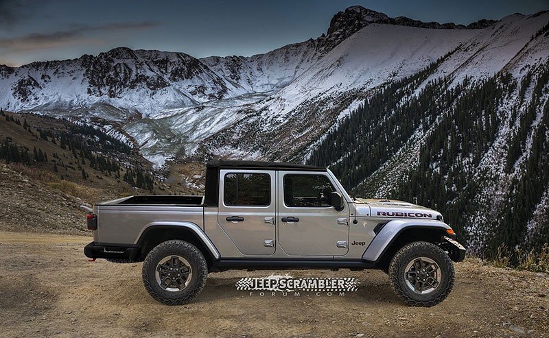 Jeep Gladiator 2020 leak