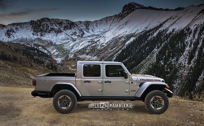 Jeep Gladiator 2020 leak