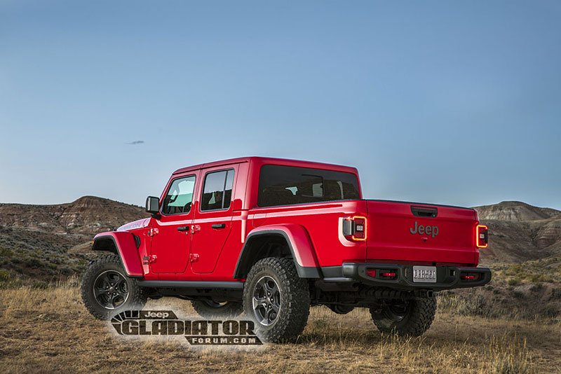 Jeep Gladiator 2020 leak