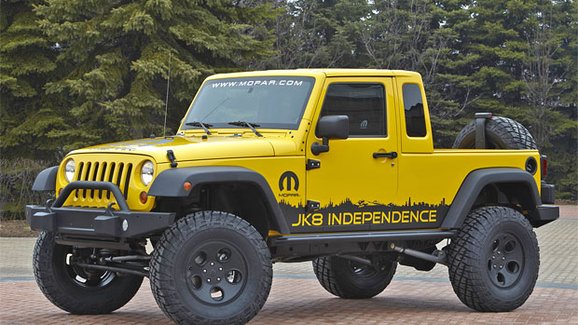 Premiéra nového pick-upu značky Jeep potvrzena na autosalon v Los Angeles