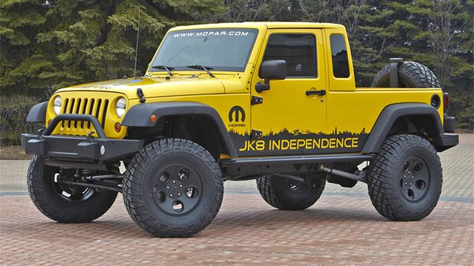 Premiéra nového pick-upu značky Jeep potvrzena na autosalon v Los Angeles Premiéra nového pick-upu značky Jeep potvrzena na autosalon v Los Angeles
