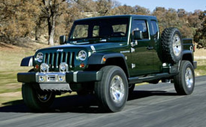 Jeep chystá Wrangler Pickup