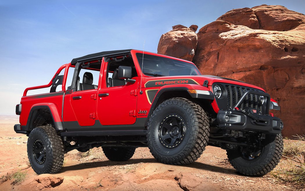 Jeep Red Bare Gladiator Rubicon