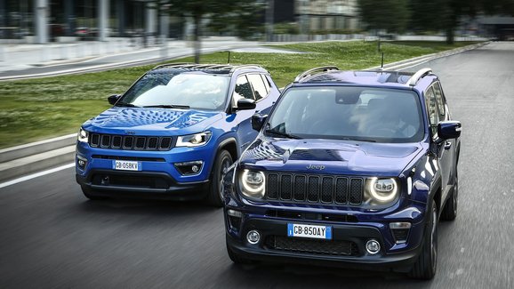 Jeep představil první plug-in hybridní modely, Renegade a Compass 4xe