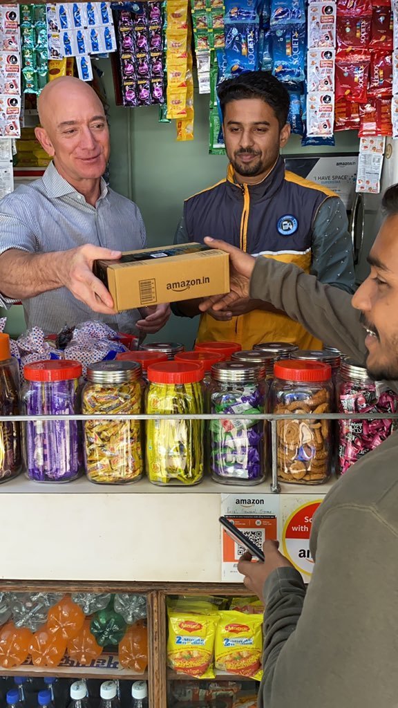 Bezosův Amazon expanduje i v Indii.