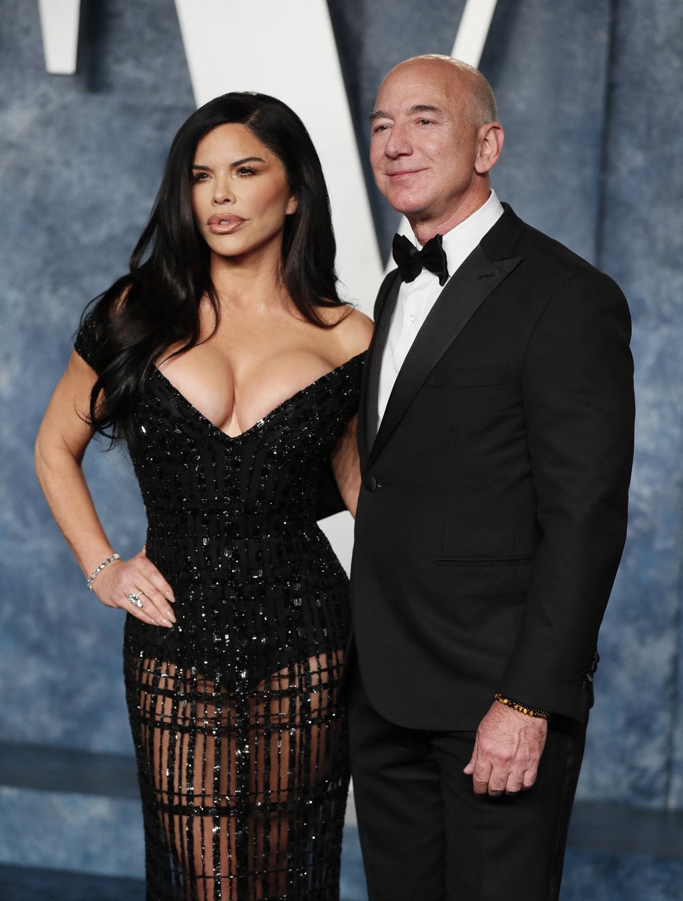 Party po Oscarech - Jeff Bezos a Lauren Sanchez