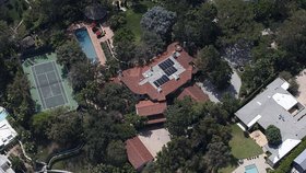 Bezosova rezidence v Beverly Hills