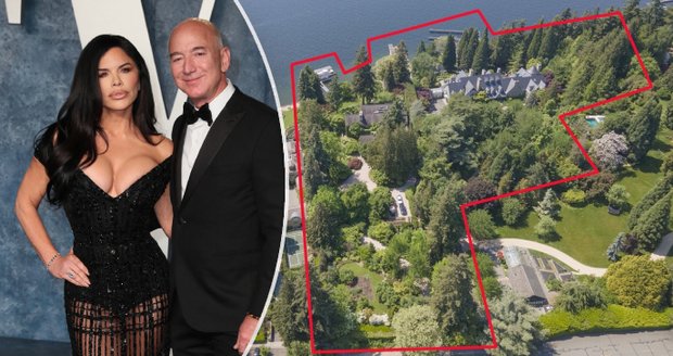 Takhle si žije Jeff Bezos: Honosné sídlo za 1,3 miliardy!