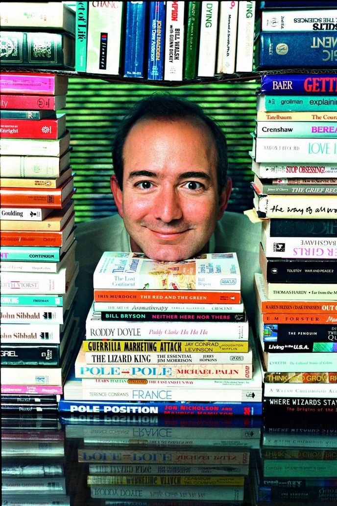 Jeff Bezos v roce 1998