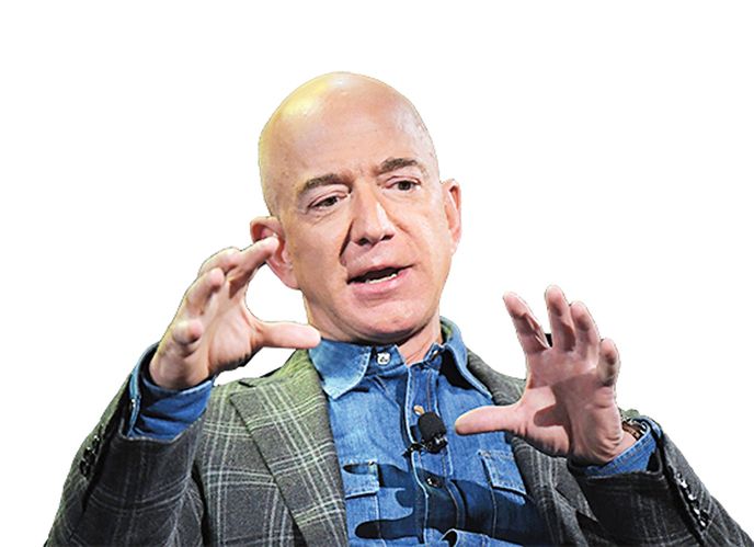 Jeff Bezos je americký podnikatel, investor a filantrop, který se zaměřuje na rozvoj technologií