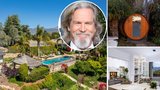 „Dude“ Jeff Bridges má nové sídlo: Výhled na hory i moře za 178 milionů! Bazén i vinný sklípek  