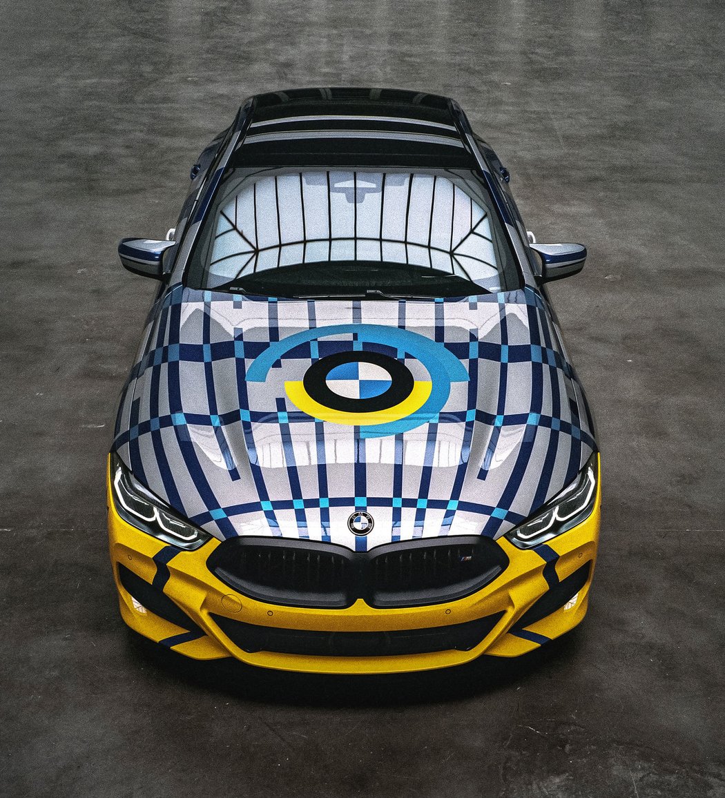 BMW M850i xDrive Gran Coupé by Jeff Koons