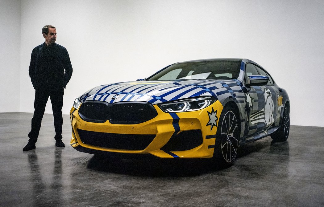 BMW M850i xDrive Gran Coupé by Jeff Koons