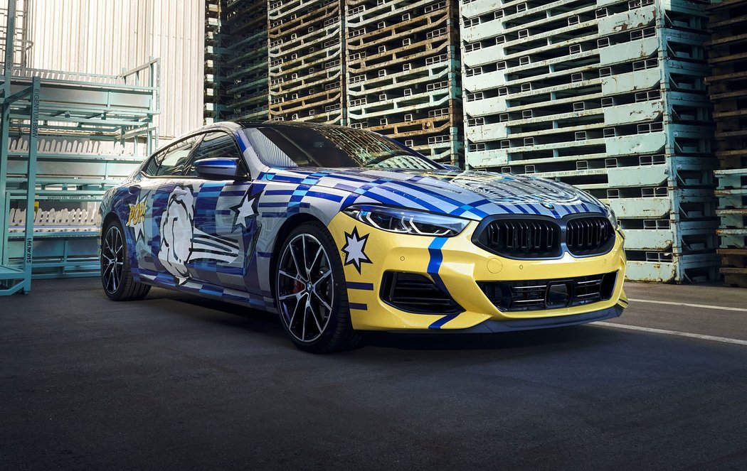 BMW M850i xDrive Gran Coupé by Jeff Koons