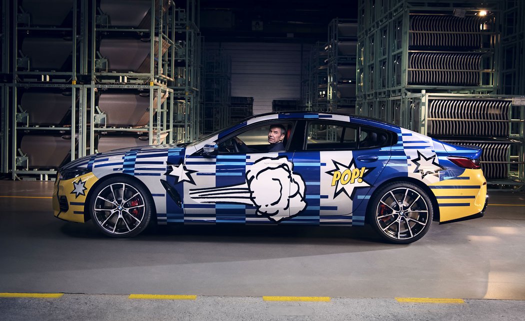 BMW M850i xDrive Gran Coupé by Jeff Koons