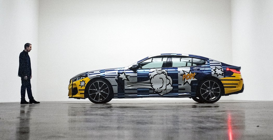 BMW M850i xDrive Gran Coupé by Jeff Koons