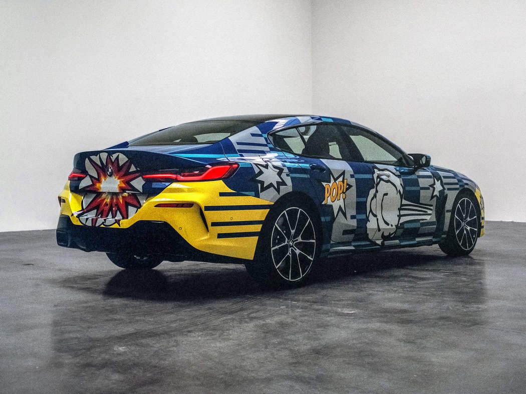 BMW M850i xDrive Gran Coupé by Jeff Koons